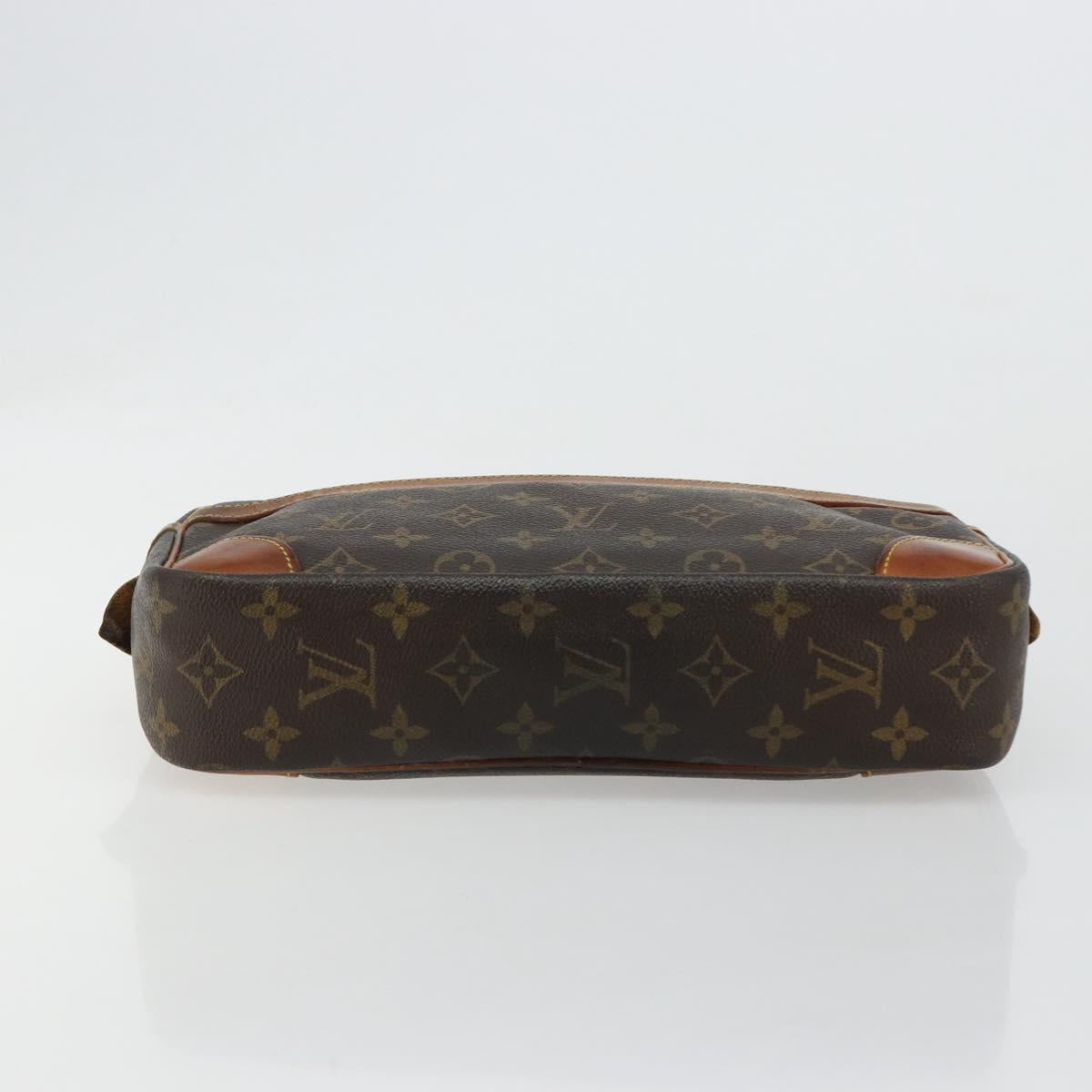 LOUIS VUITTON Monogram Compiegne 28 Clutch Bag M51845 LV Auth bs35609