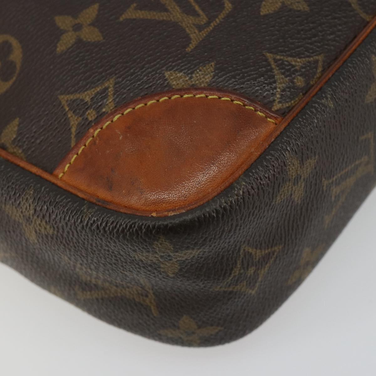 LOUIS VUITTON Monogram Compiegne 28 Clutch Bag M51845 LV Auth bs35609