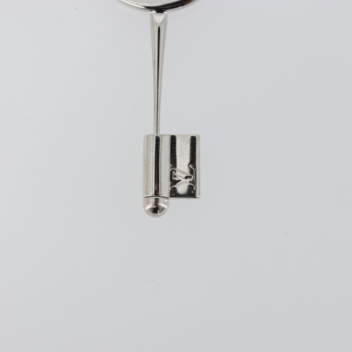 LOUIS VUITTON Travel Key Brooch Set Brooch metal Silver M68098 LV Auth bs35611