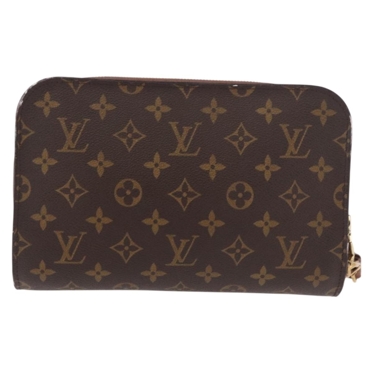 LOUIS VUITTON Monogram Orsay Clutch Bag M51790 LV Auth bs35619
