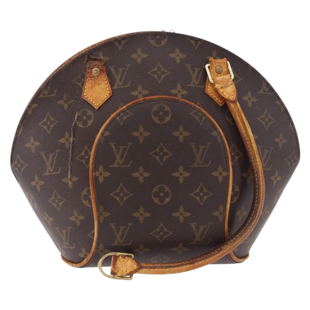 LOUIS VUITTON Monogram Ellipse PM Hand Bag M51127 LV Auth bs35620