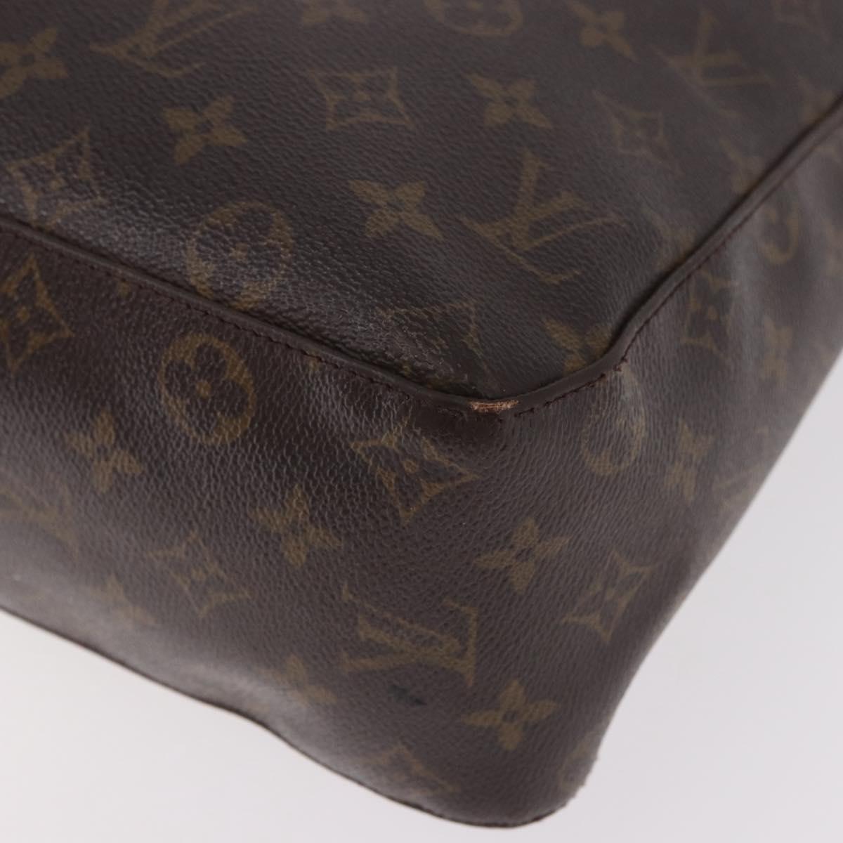 LOUIS VUITTON Monogram Looping GM Shoulder Bag M51145 LV Auth bs35621
