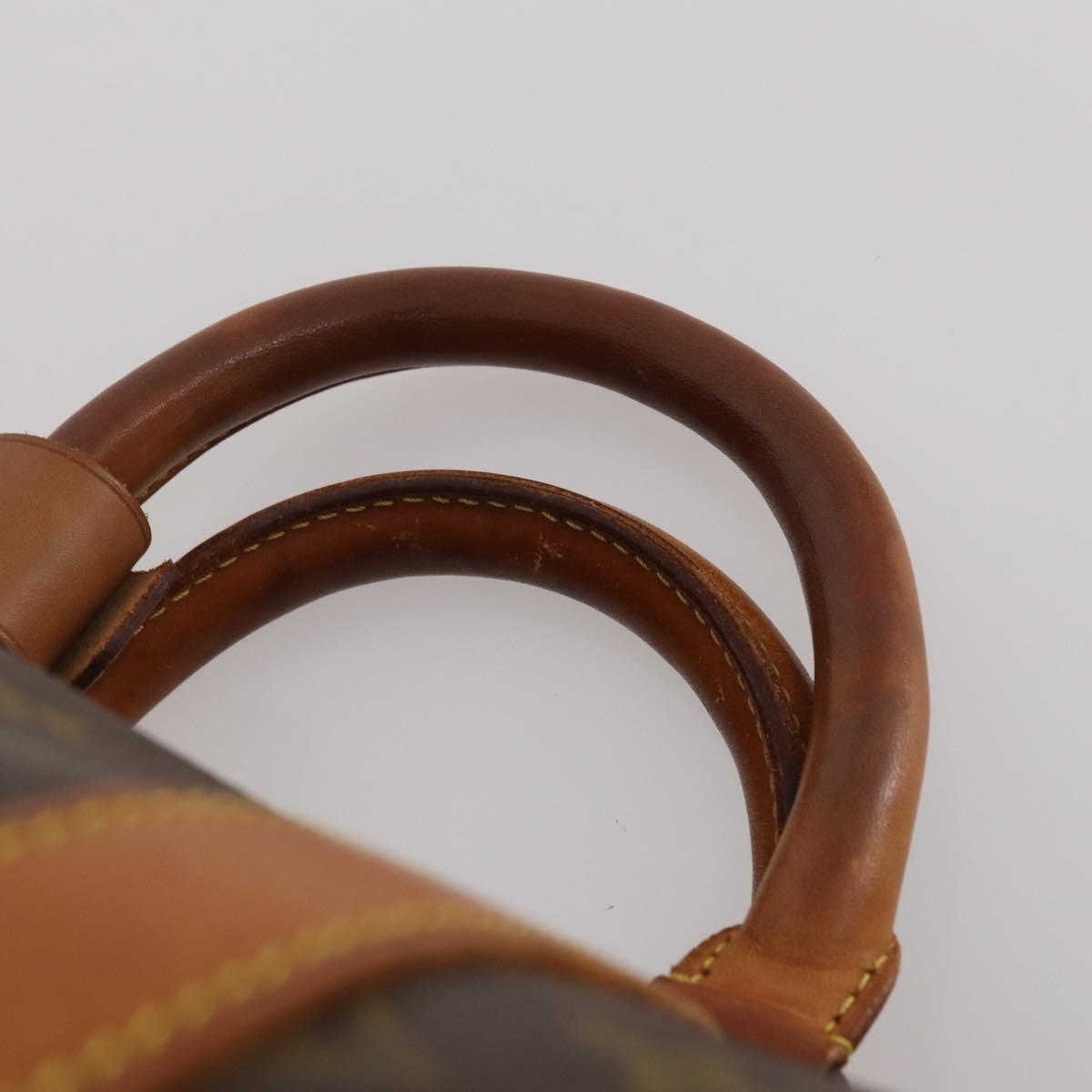 LOUIS VUITTON Monogram Keepall 55 Boston Bag M41424 LV Auth bs35622