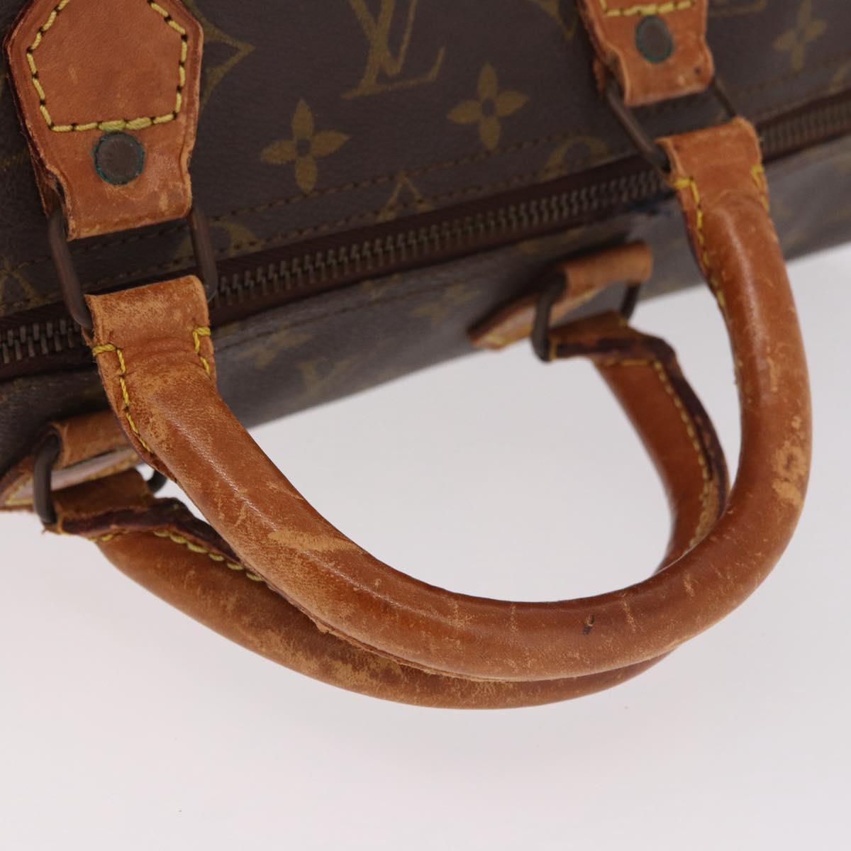LOUIS VUITTON Monogram Speedy 40 Hand Bag M41522 LV Auth bs35624