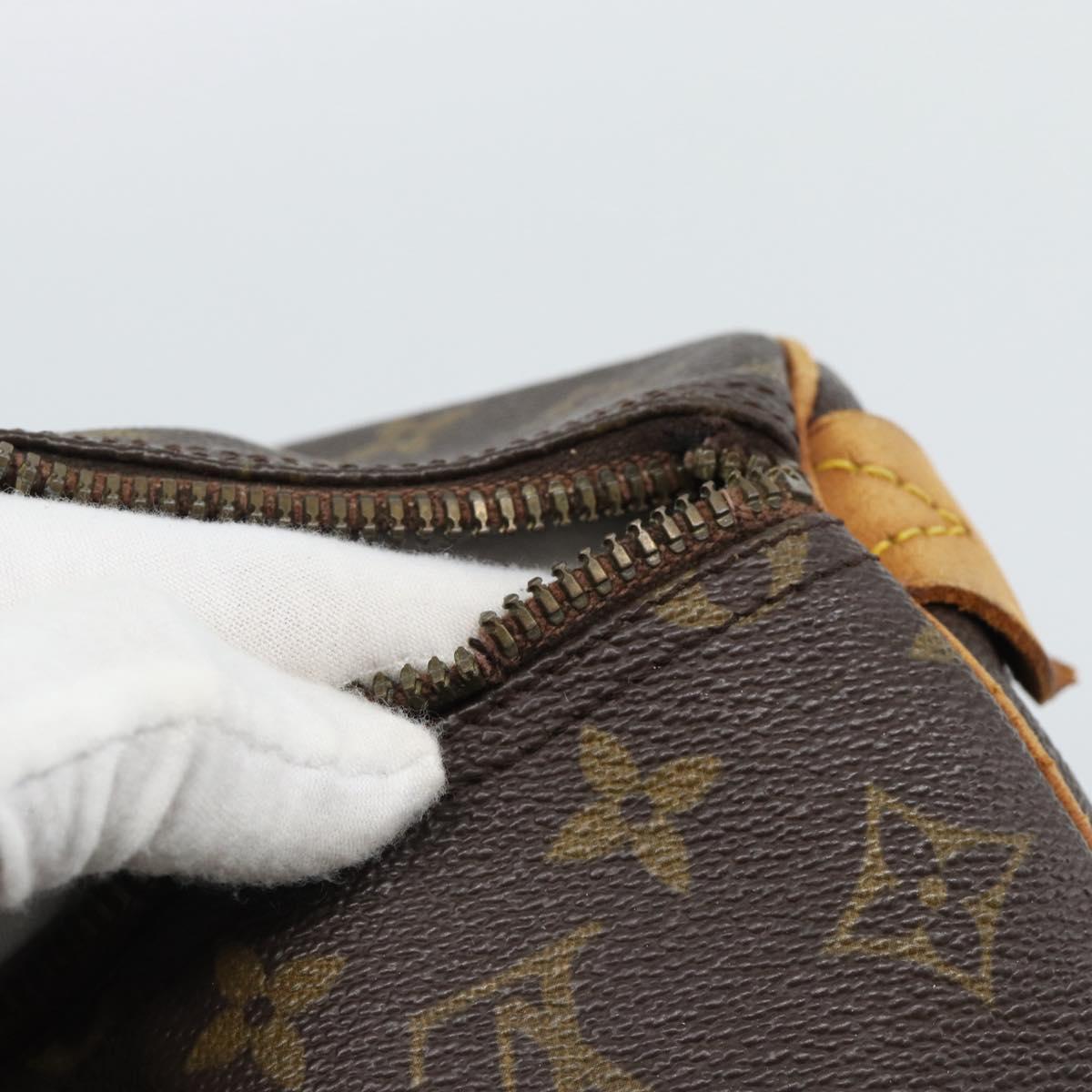 LOUIS VUITTON Monogram Speedy 35 Hand Bag M41524 LV Auth bs35625