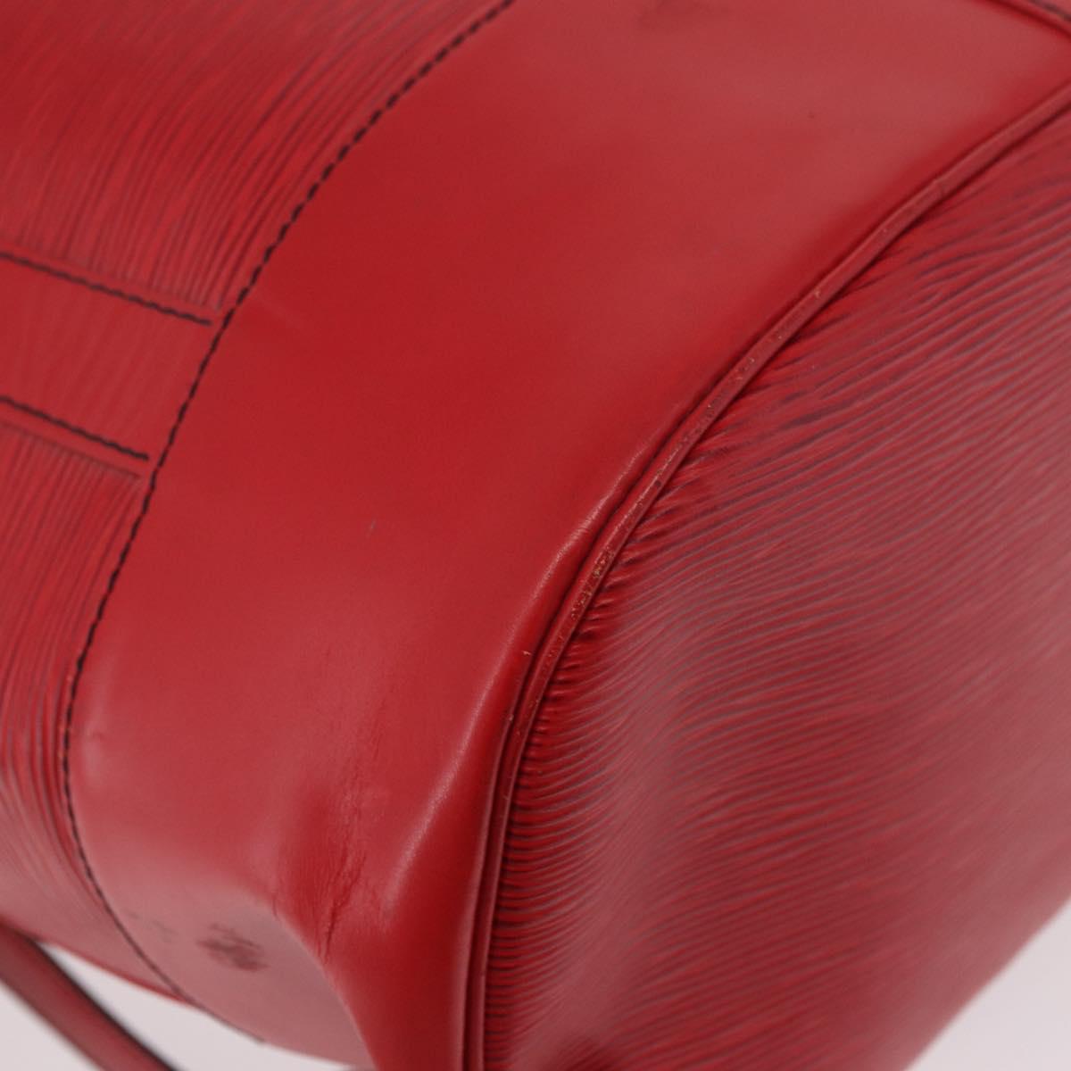 LOUIS VUITTON Epi Randonnee GM Shoulder Bag Red M43087 LV Auth bs35628