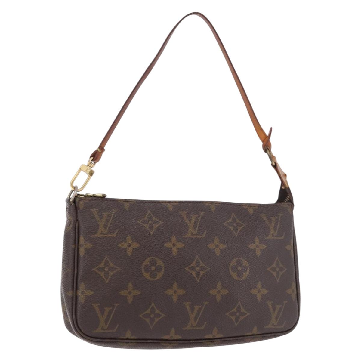 LOUIS VUITTON Monogram Pochette Accessoires Accessory Pouch M51980 Auth bs35636