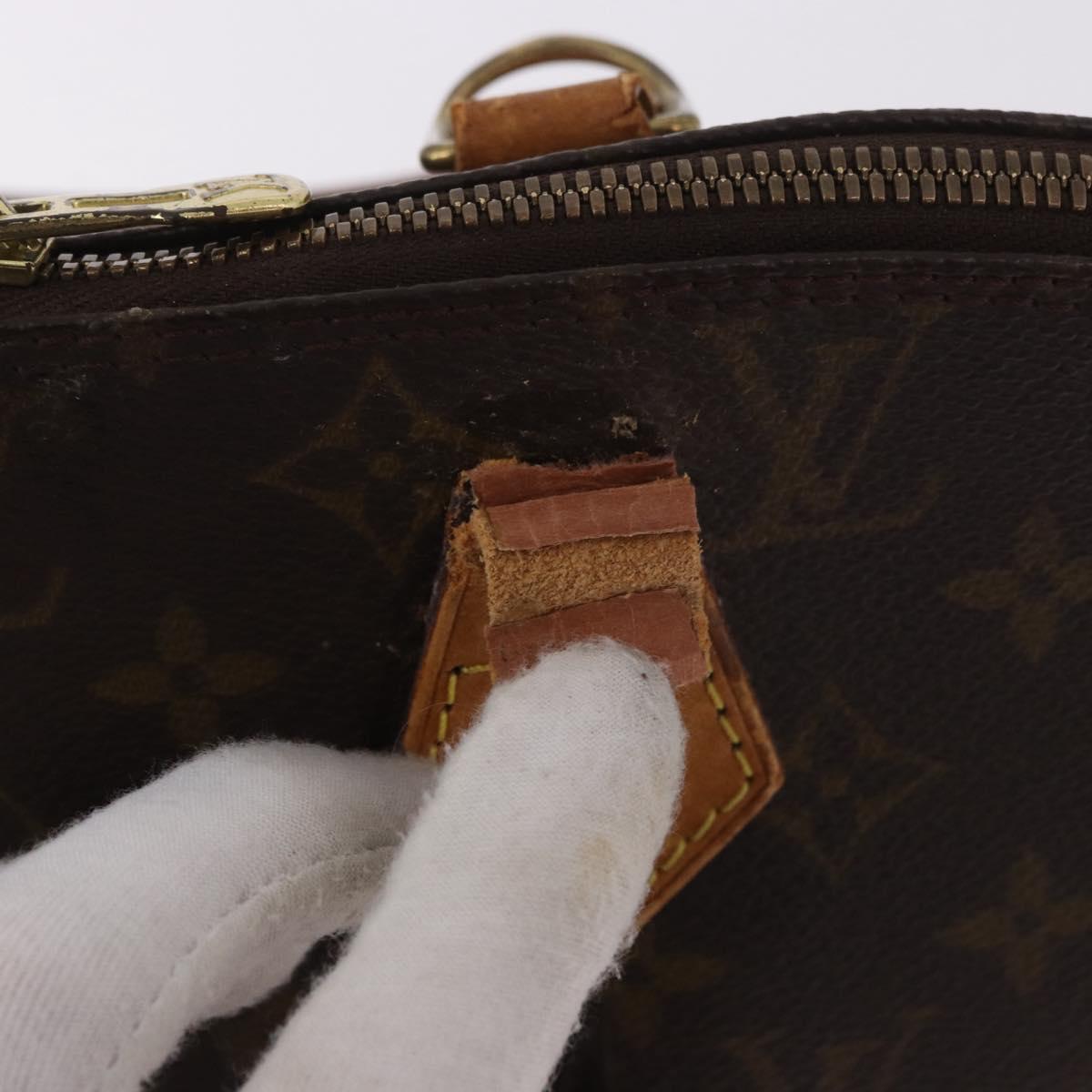 LOUIS VUITTON Monogram Alma Hand Bag M51130 LV Auth bs35648