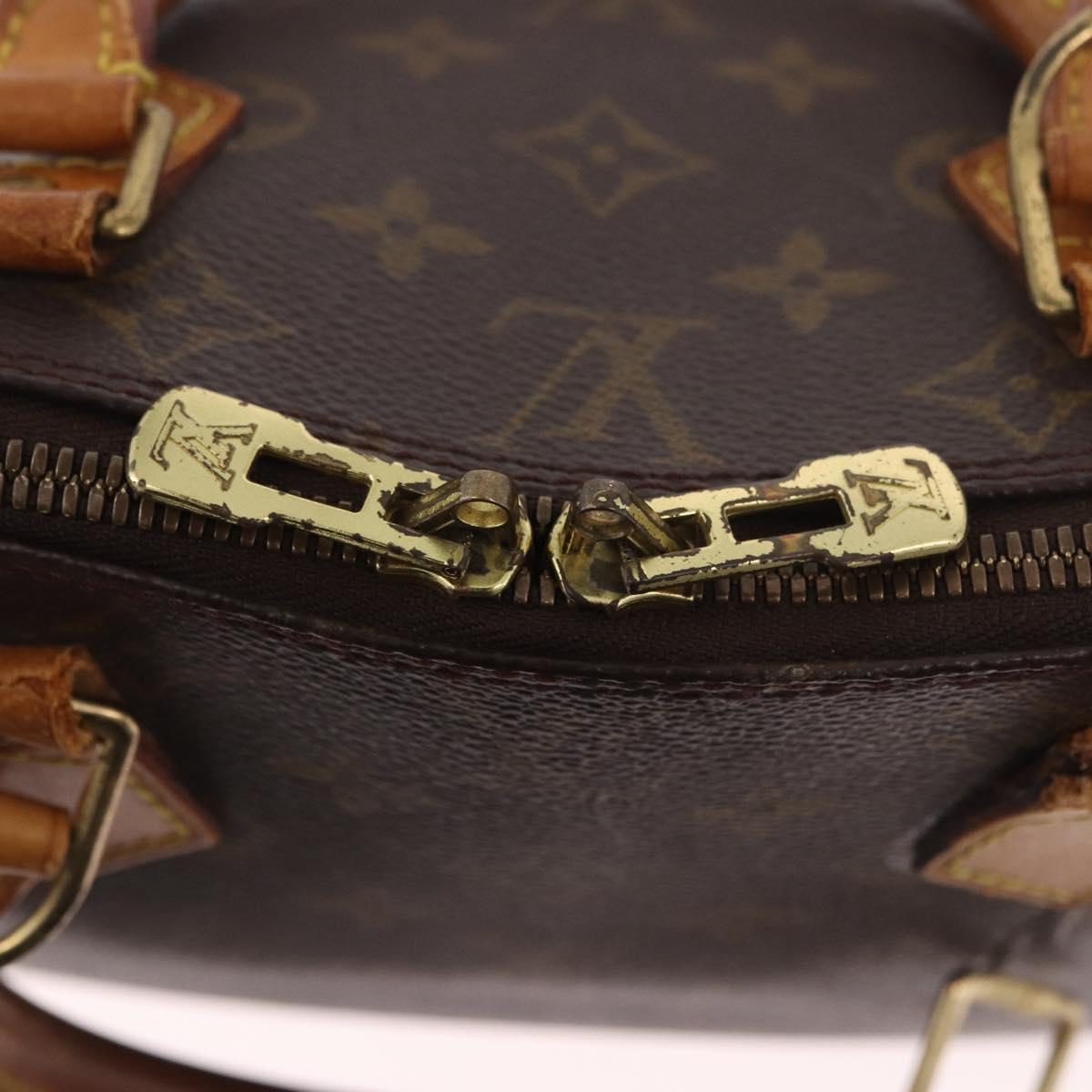 LOUIS VUITTON Monogram Alma Hand Bag M51130 LV Auth bs35648
