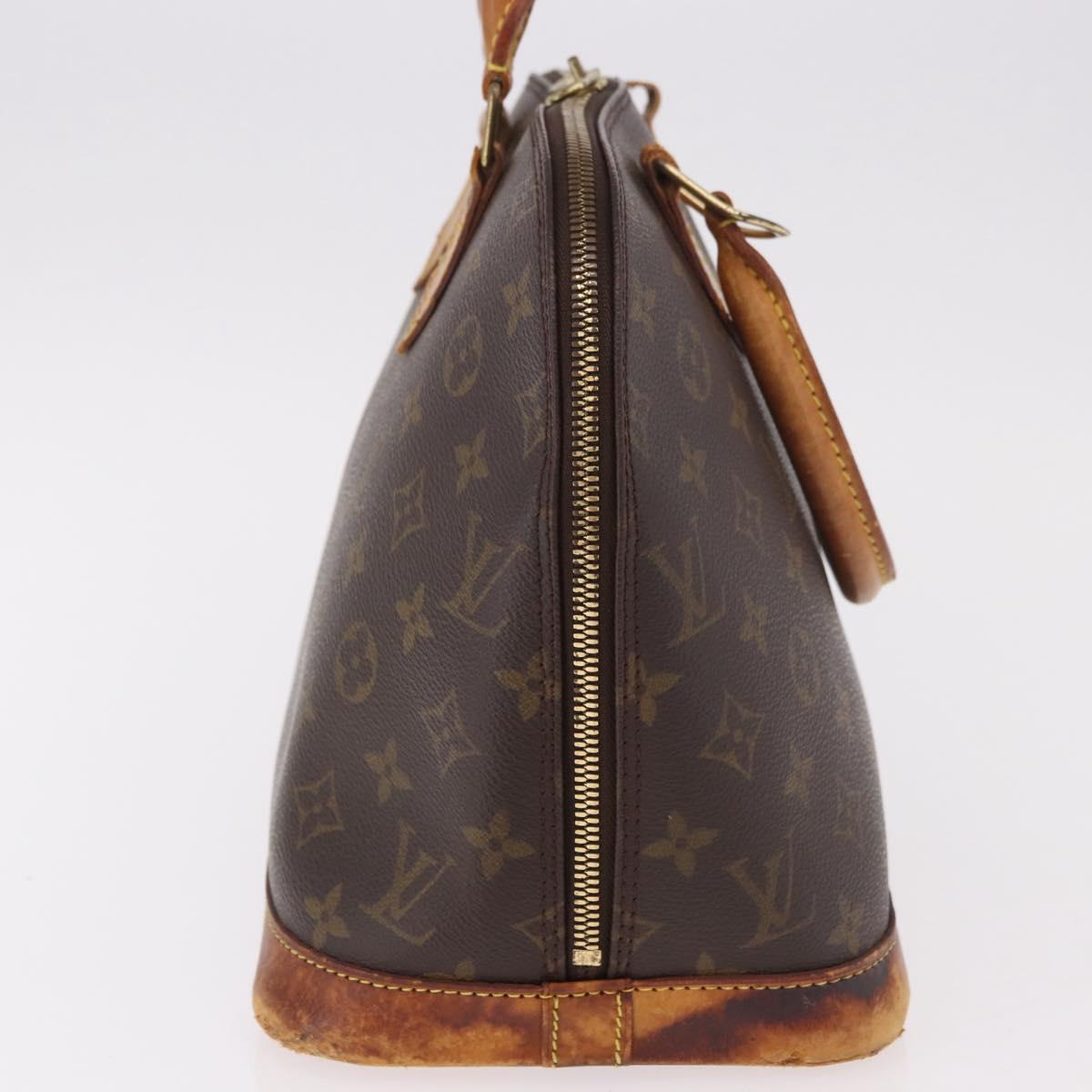 LOUIS VUITTON Monogram Alma Hand Bag M51130 LV Auth bs35648