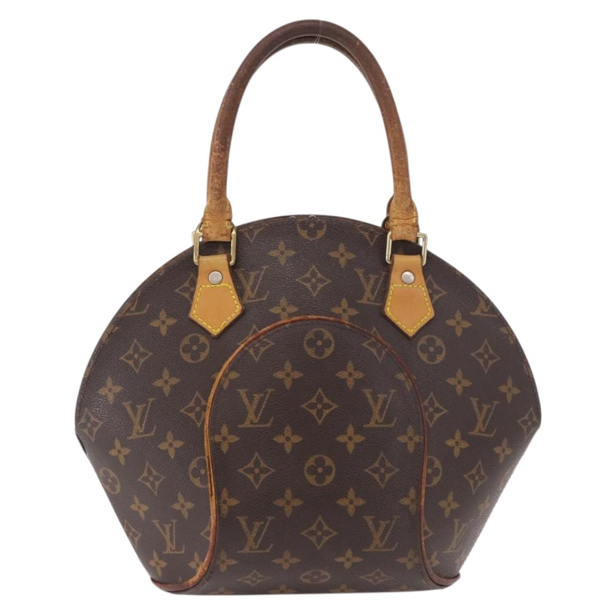 LOUIS VUITTON Monogram Ellipse PM Hand Bag M51127 LV Auth bs35650