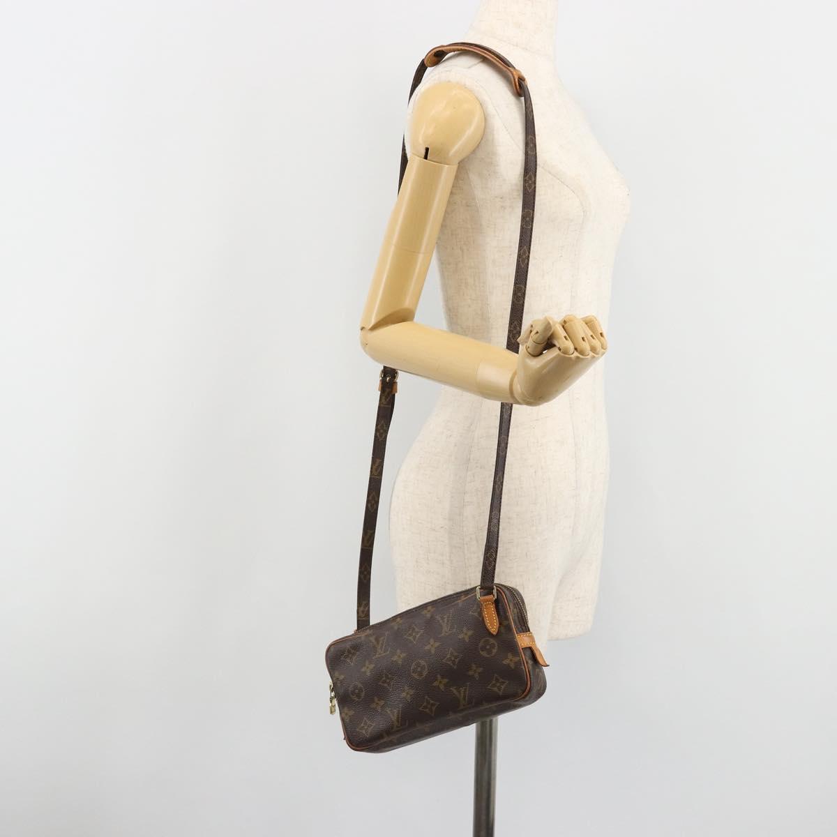 LOUIS VUITTON Monogram Marly Bandouliere Shoulder Bag M51828 LV Auth bs35656