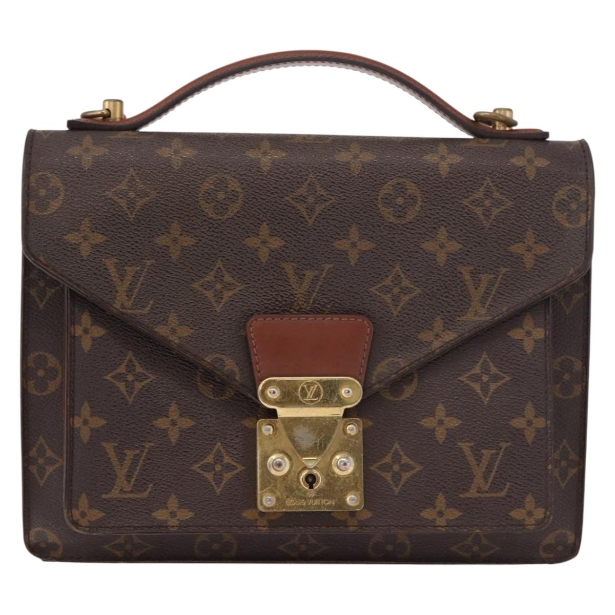 LOUIS VUITTON Monogram Monceau 26 Shoulder Bag M51187 LV Auth bs35663