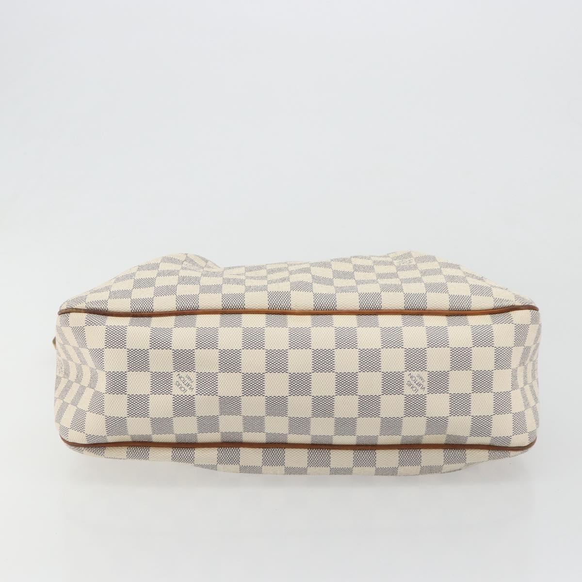 LOUIS VUITTON Damier Azur Siracusa PM Shoulder Bag N41113 LV Auth bs35664