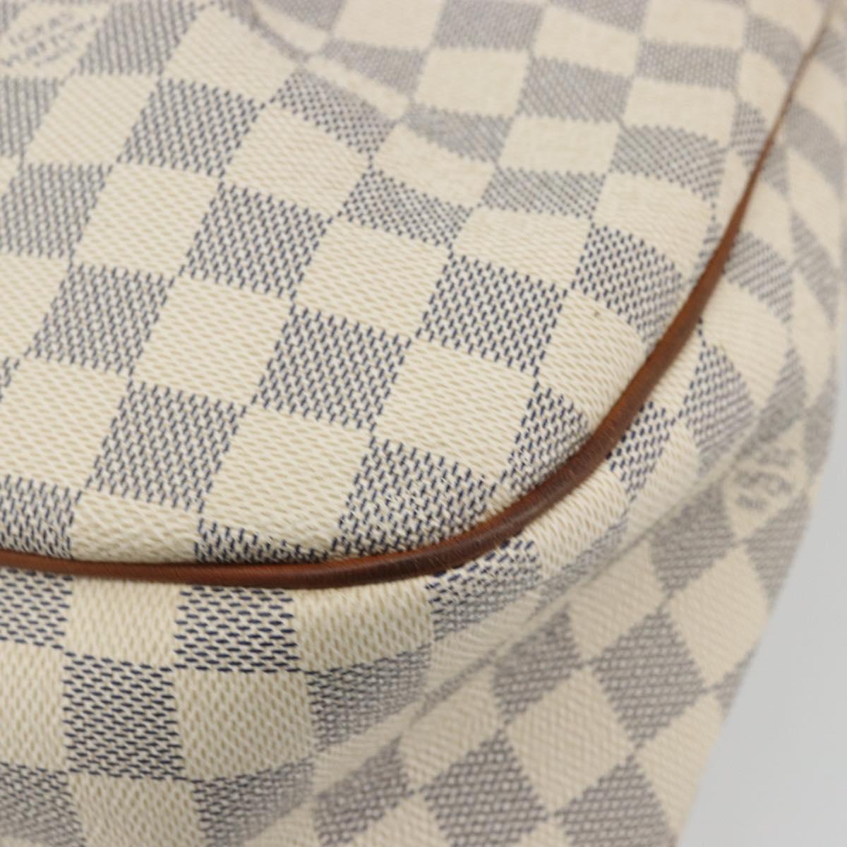LOUIS VUITTON Damier Azur Siracusa PM Shoulder Bag N41113 LV Auth bs35664