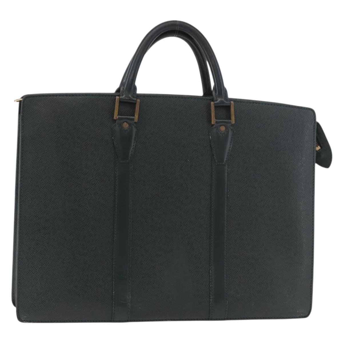 LOUIS VUITTON Taiga Porte Documents Rozan Bag Epicea M30054 LV Auth bs35691
