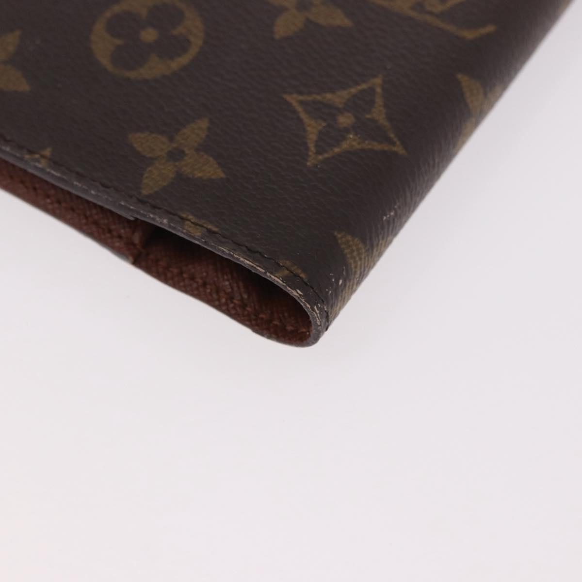 LOUIS VUITTON Monogram Agenda PM Day Planner Cover R20005 LV Auth bs35705