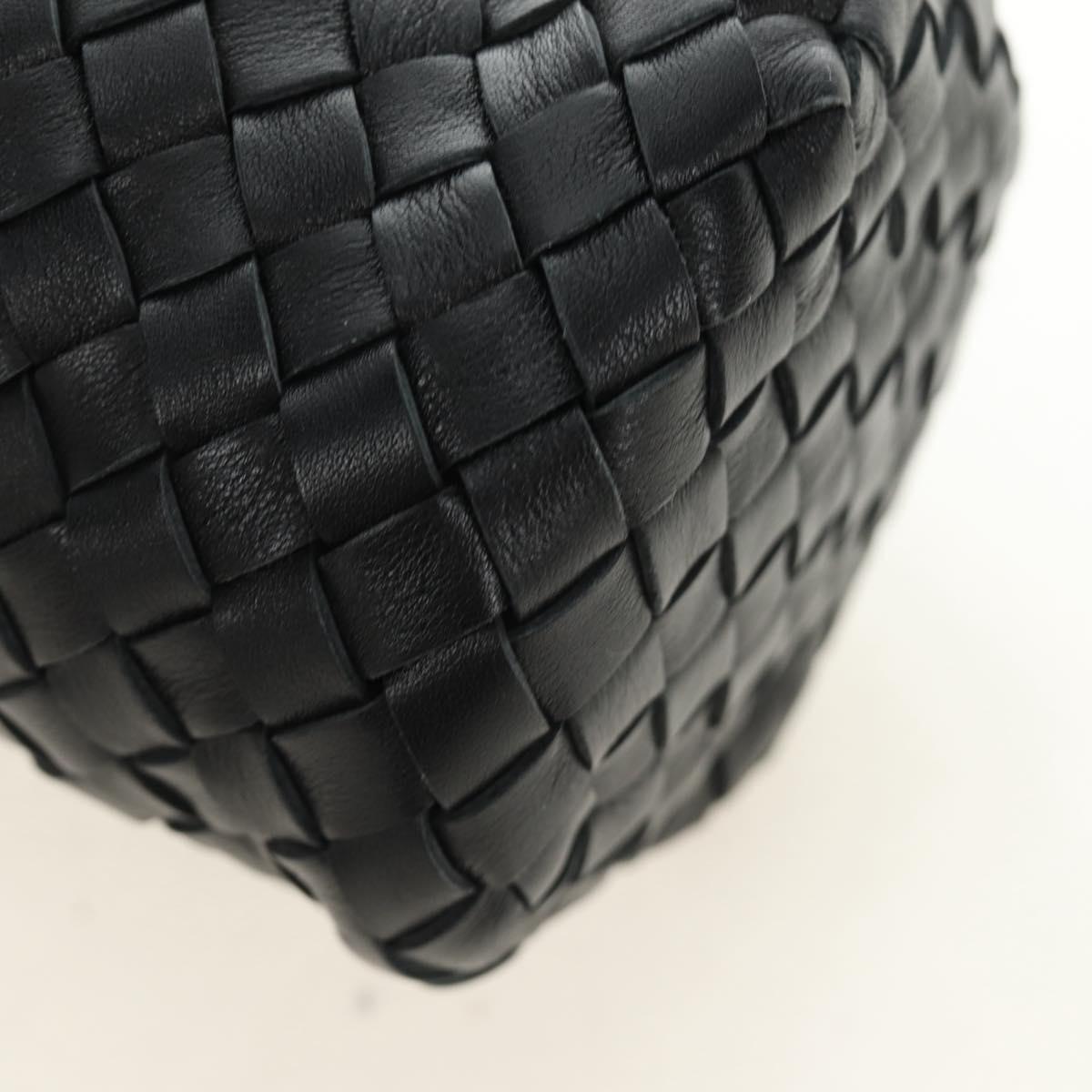 BOTTEGA VENETA INTRECCIATO Go Game Set Leather White Black Auth bs35708M