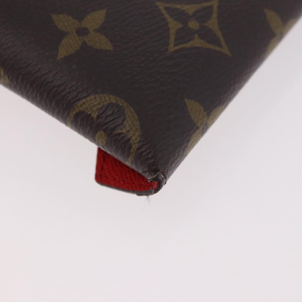 LOUIS VUITTON Monogram Vivienne Bag Pochette Kirigami Pouch M12203 Auth bs35711V