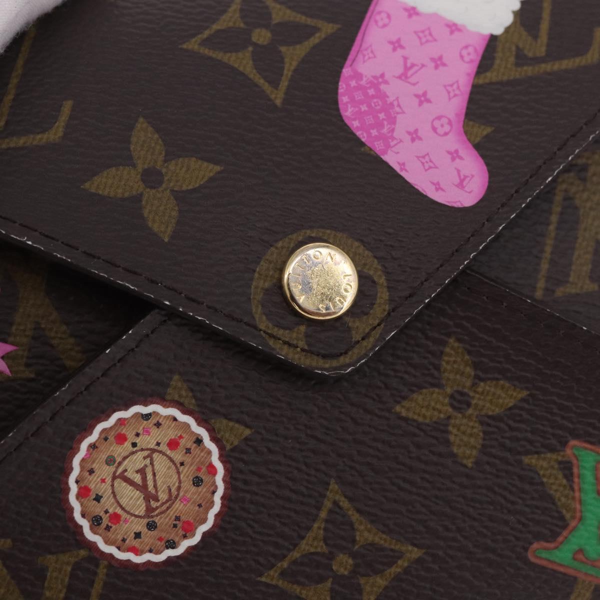 LOUIS VUITTON Monogram Vivienne Bag Pochette Kirigami Pouch M12203 Auth bs35711V