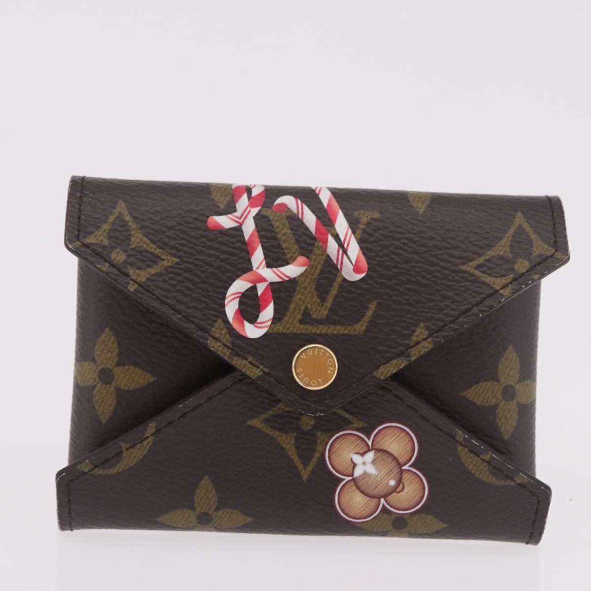 LOUIS VUITTON Monogram Vivienne Bag Pochette Kirigami Pouch M12203 Auth bs35711V