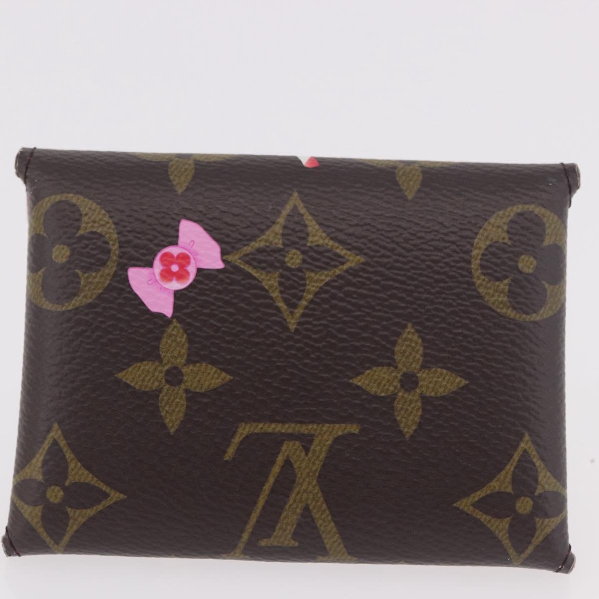 LOUIS VUITTON Monogram Vivienne Bag Pochette Kirigami Pouch M12203 Auth bs35711V