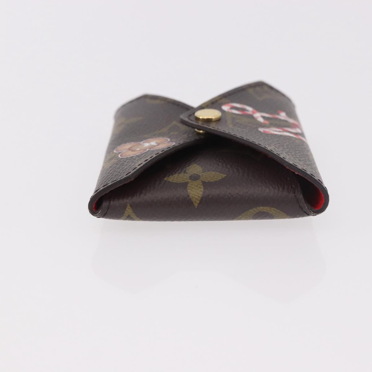 LOUIS VUITTON Monogram Vivienne Bag Pochette Kirigami Pouch M12203 Auth bs35711V