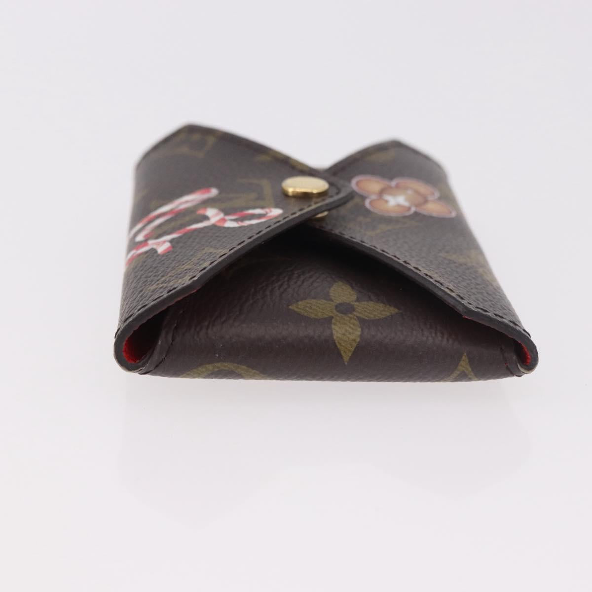 LOUIS VUITTON Monogram Vivienne Bag Pochette Kirigami Pouch M12203 Auth bs35711V