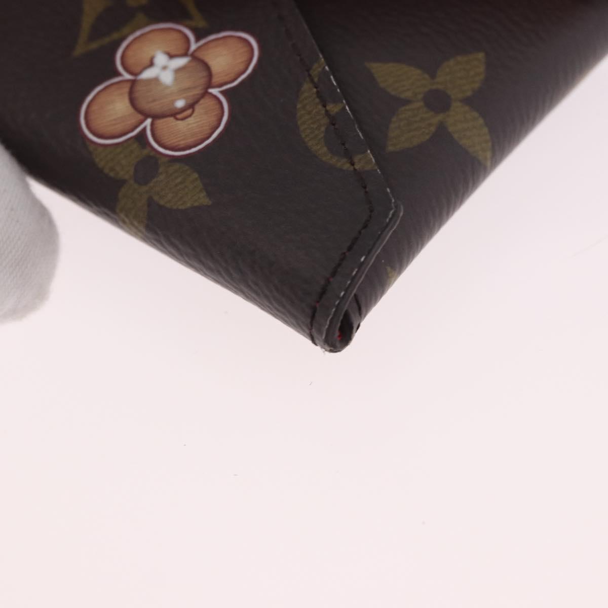 LOUIS VUITTON Monogram Vivienne Bag Pochette Kirigami Pouch M12203 Auth bs35711V
