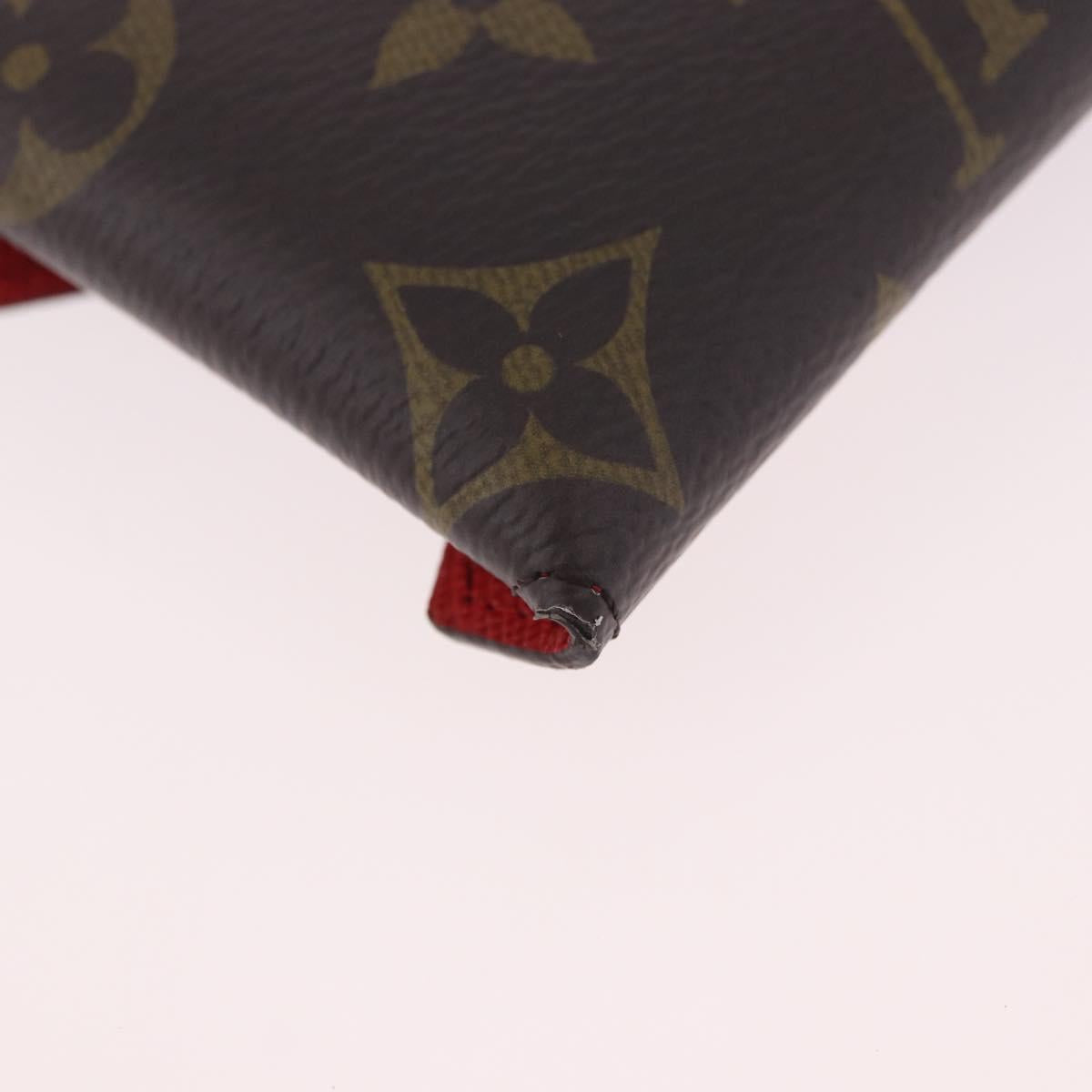 LOUIS VUITTON Monogram Vivienne Bag Pochette Kirigami Pouch M12203 Auth bs35711V