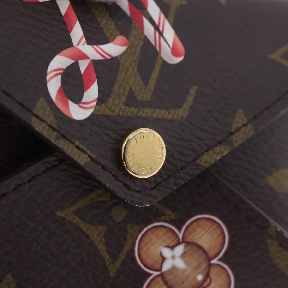 LOUIS VUITTON Monogram Vivienne Bag Pochette Kirigami Pouch M12203 Auth bs35711V