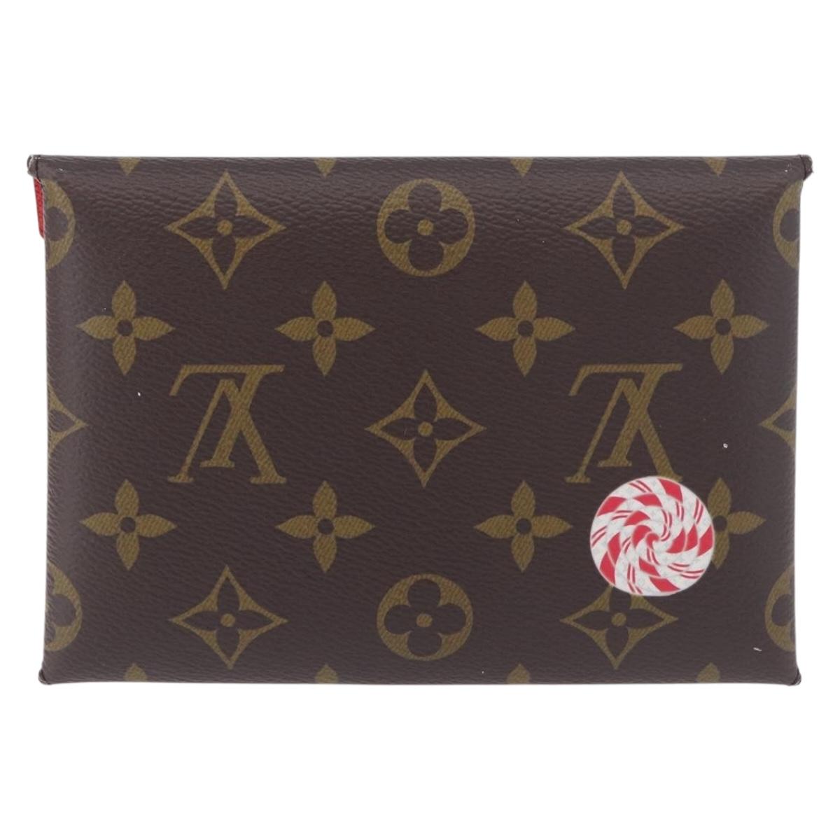 LOUIS VUITTON Monogram Vivienne Bag Pochette Kirigami Pouch M12203 Auth bs35711V