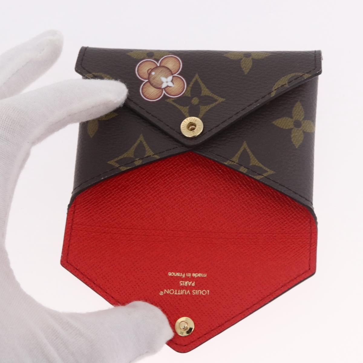 LOUIS VUITTON Monogram Vivienne Bag Pochette Kirigami Pouch M12203 Auth bs35711V