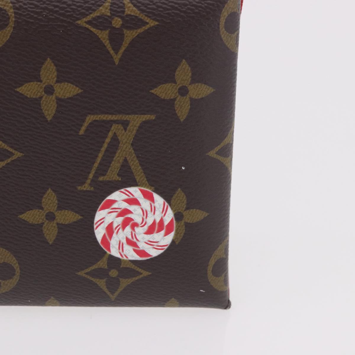 LOUIS VUITTON Monogram Vivienne Bag Pochette Kirigami Pouch M12203 Auth bs35711V