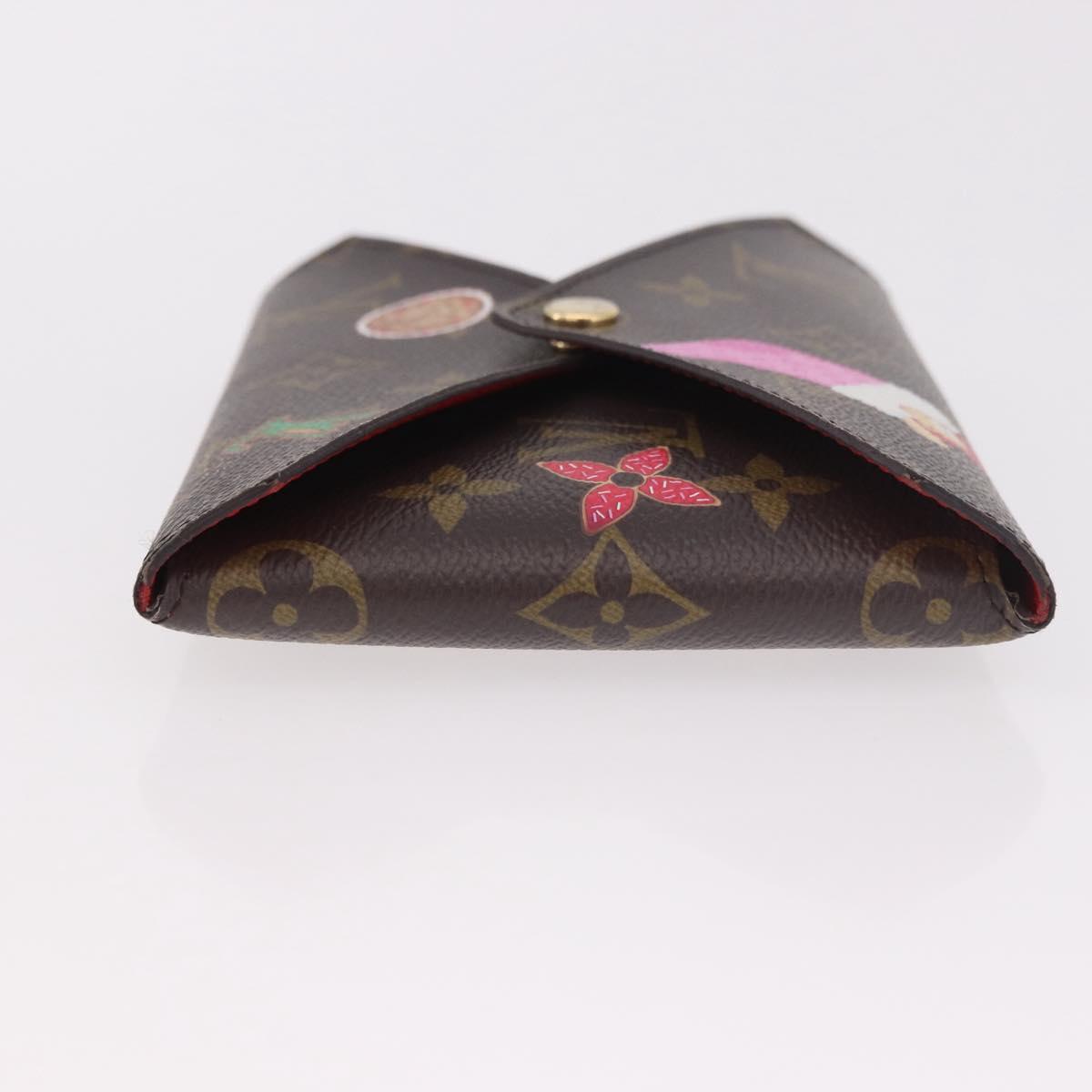 LOUIS VUITTON Monogram Vivienne Bag Pochette Kirigami Pouch M12203 Auth bs35711V