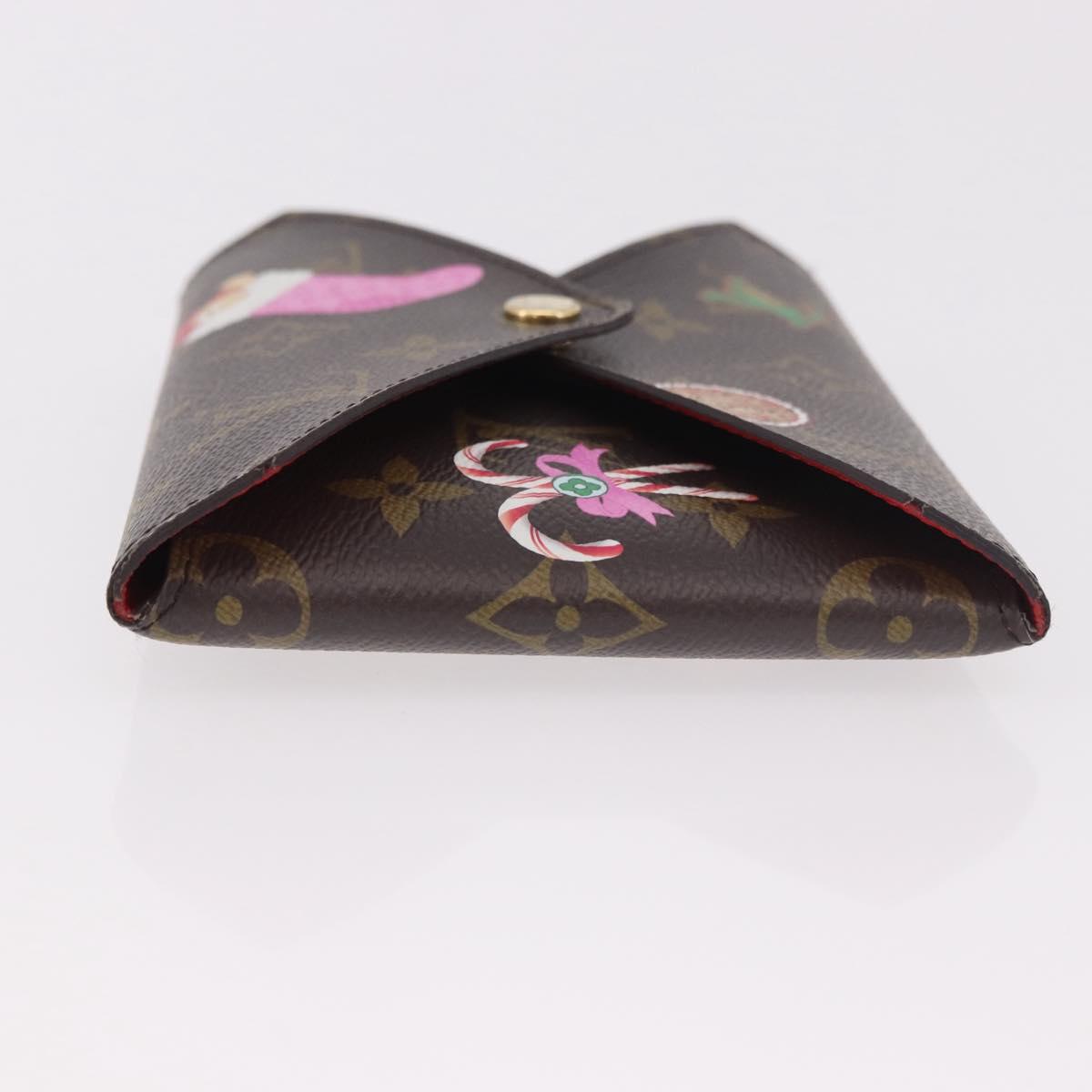LOUIS VUITTON Monogram Vivienne Bag Pochette Kirigami Pouch M12203 Auth bs35711V