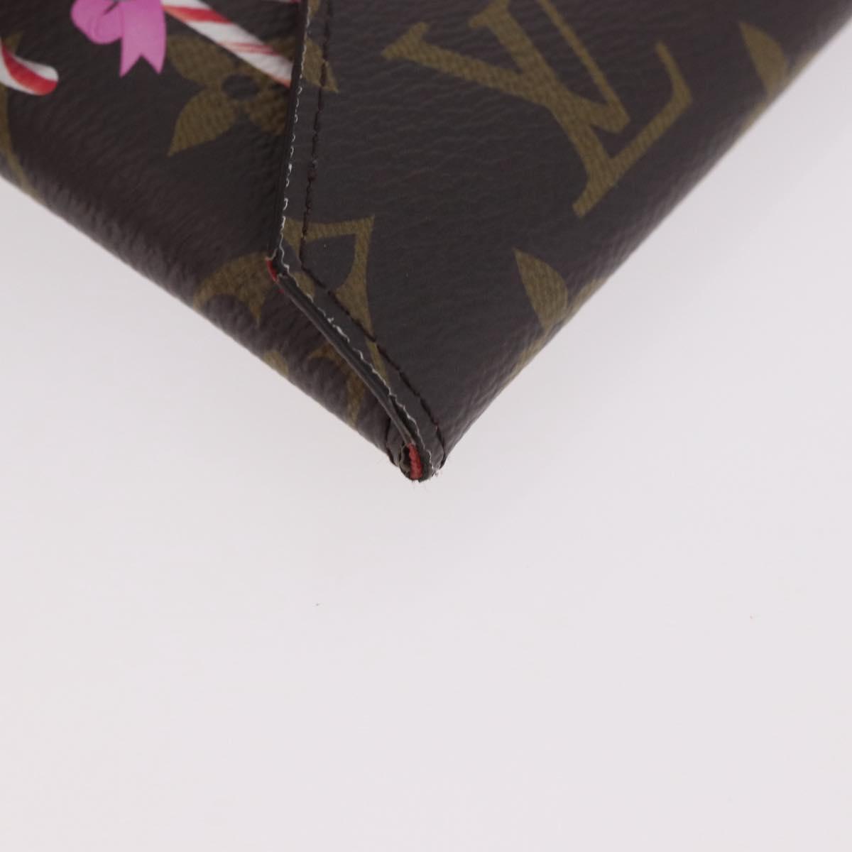 LOUIS VUITTON Monogram Vivienne Bag Pochette Kirigami Pouch M12203 Auth bs35711V