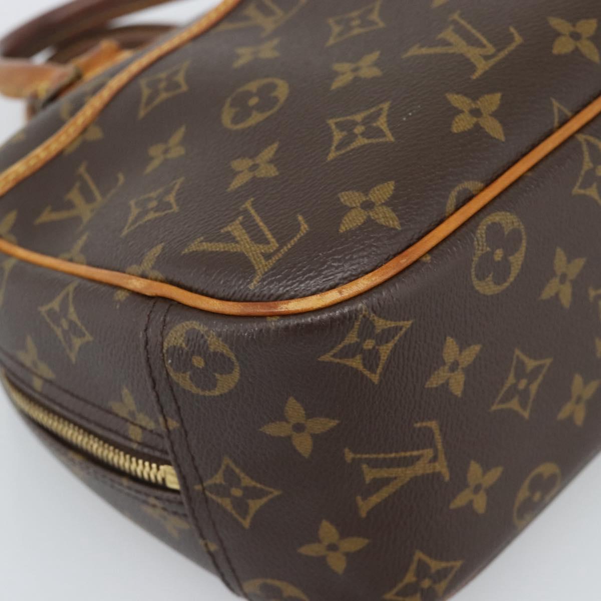 LOUIS VUITTON Monogram Trouville Hand Bag M42228 LV Auth bs35729