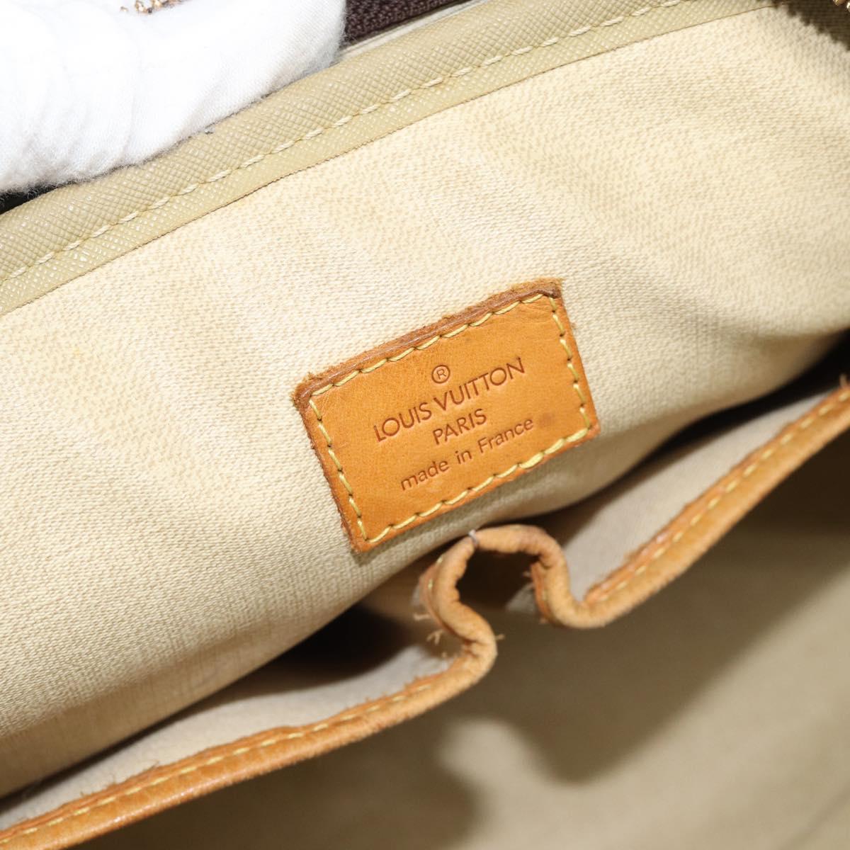 LOUIS VUITTON Monogram Trouville Hand Bag M42228 LV Auth bs35729