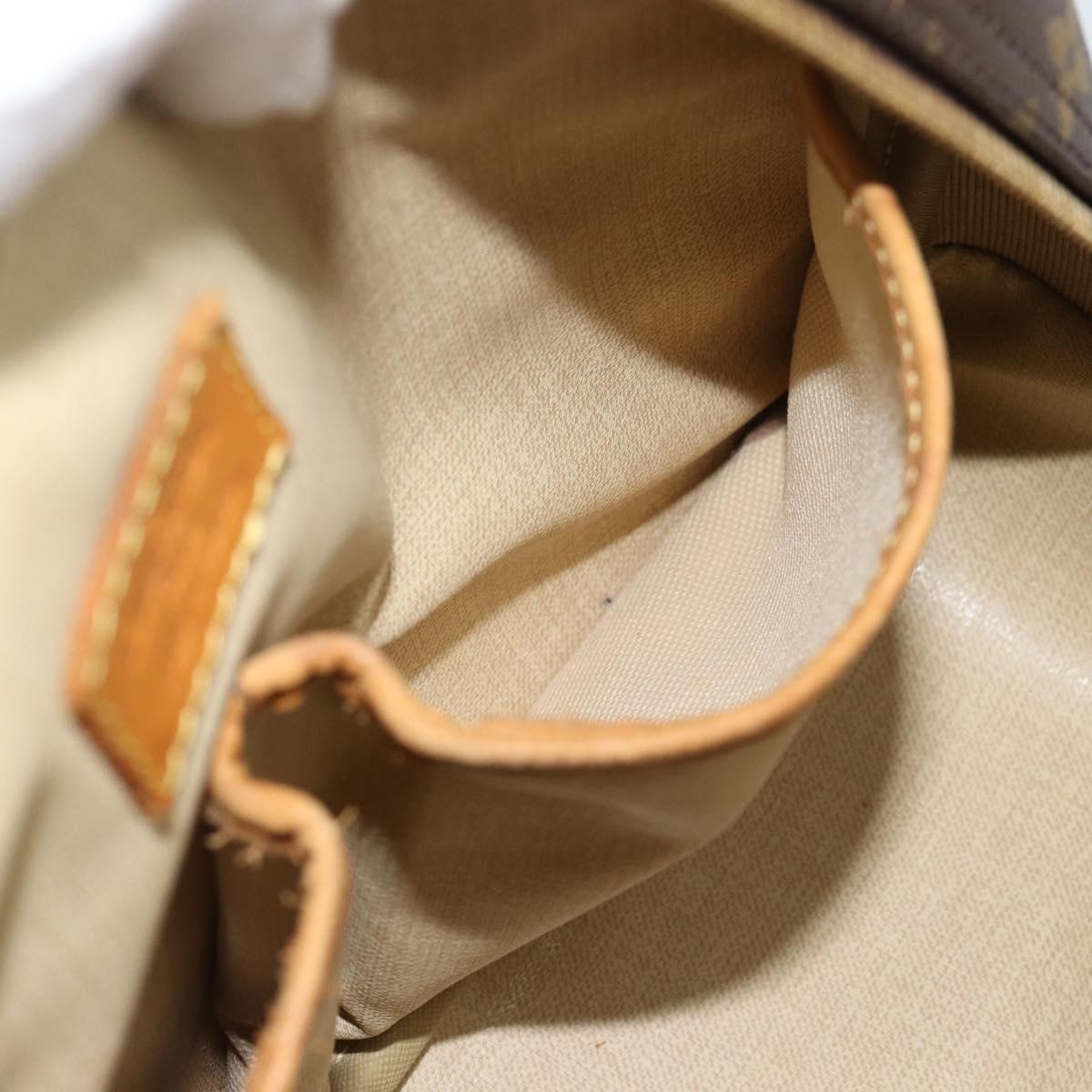 LOUIS VUITTON Monogram Trouville Hand Bag M42228 LV Auth bs35729