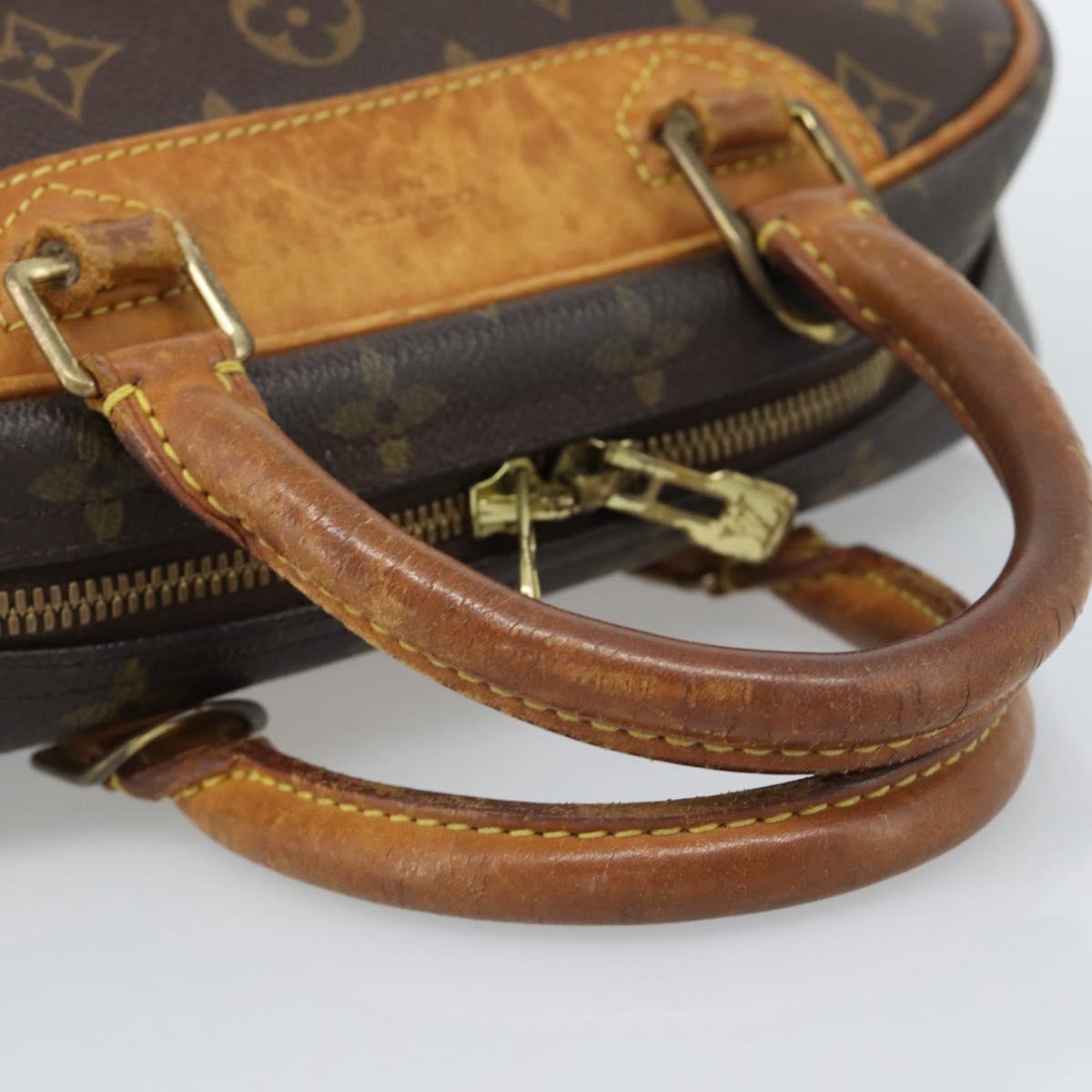 LOUIS VUITTON Monogram Trouville Hand Bag M42228 LV Auth bs35729