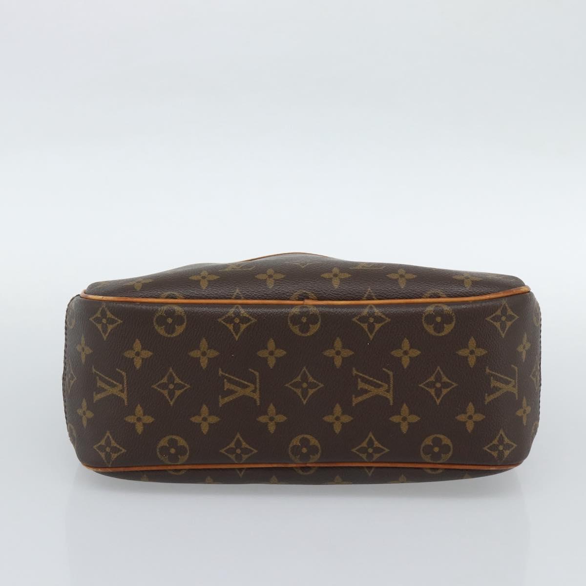 LOUIS VUITTON Monogram Trouville Hand Bag M42228 LV Auth bs35729