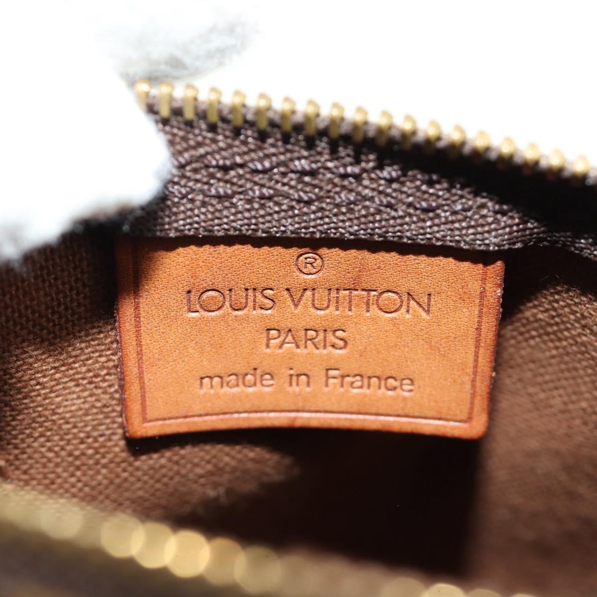 LOUIS VUITTON Monogram Mini Speedy Hand Bag M41534 LV Auth bs35730V
