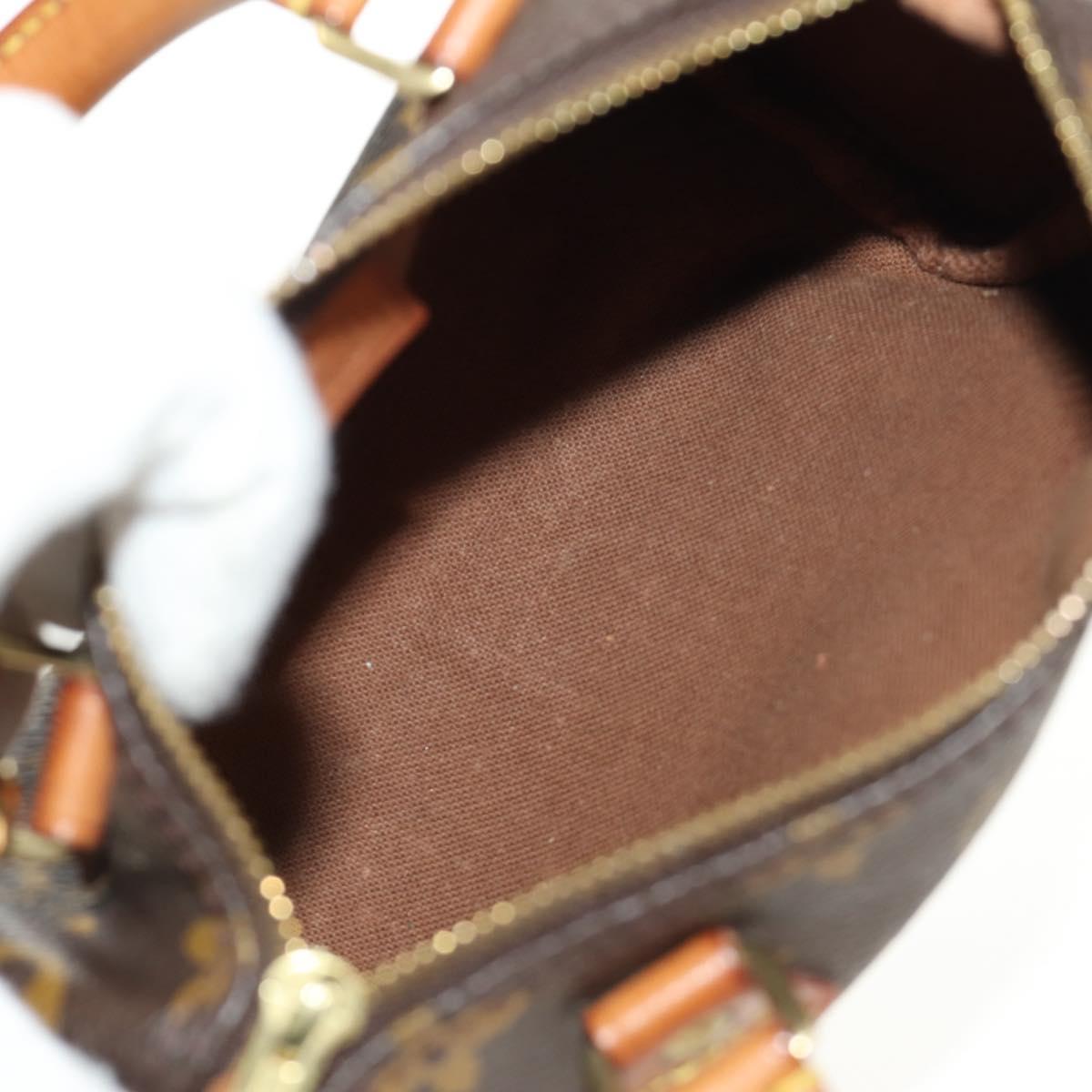 LOUIS VUITTON Monogram Mini Speedy Hand Bag M41534 LV Auth bs35730V