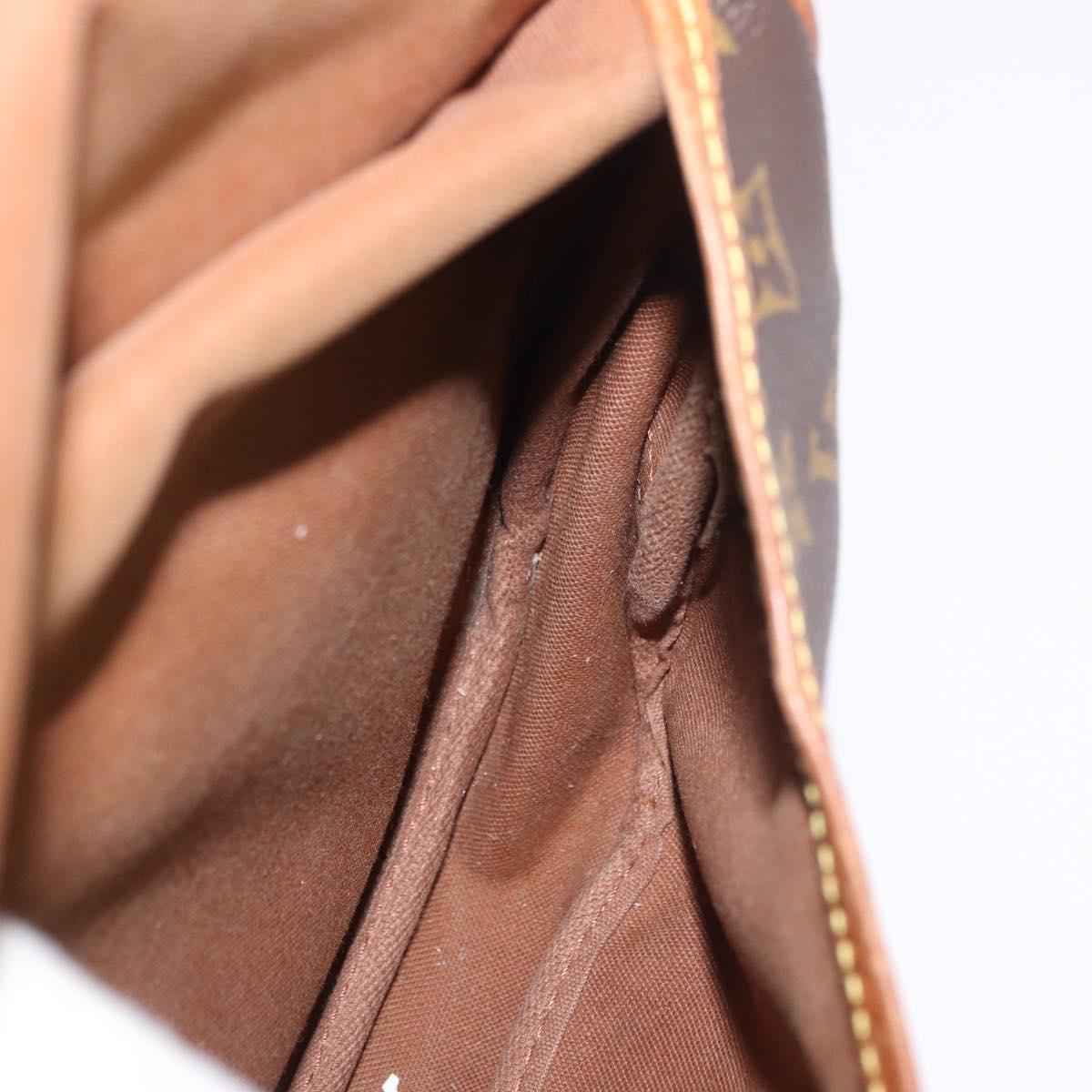 LOUIS VUITTON Monogram Saumur 30 Shoulder Bag M42256 LV Auth bs35731