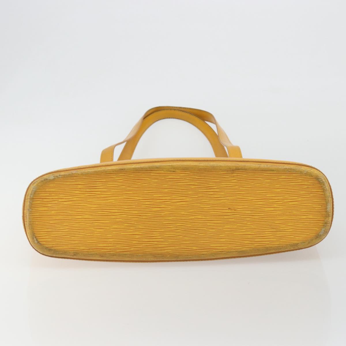 LOUIS VUITTON Epi Lussac Shoulder Bag Yellow M52289 LV Auth bs35736