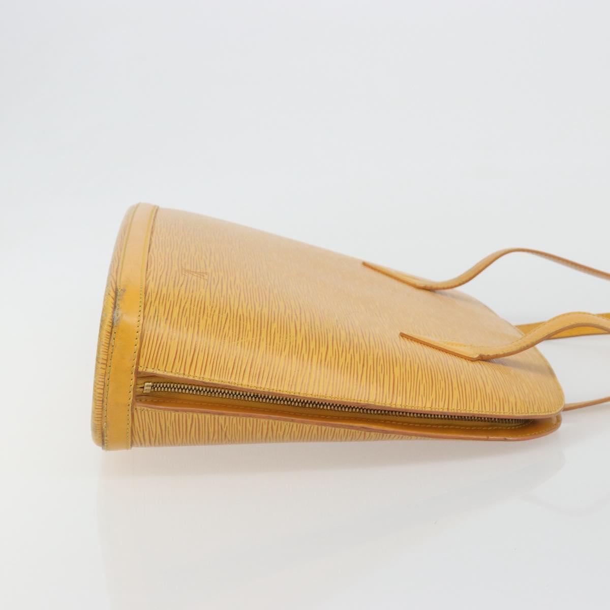 LOUIS VUITTON Epi Lussac Shoulder Bag Yellow M52289 LV Auth bs35736