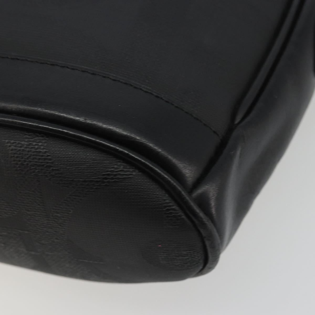 Christian Dior Trotter Shoulder Bag Black Gold Auth bs35747