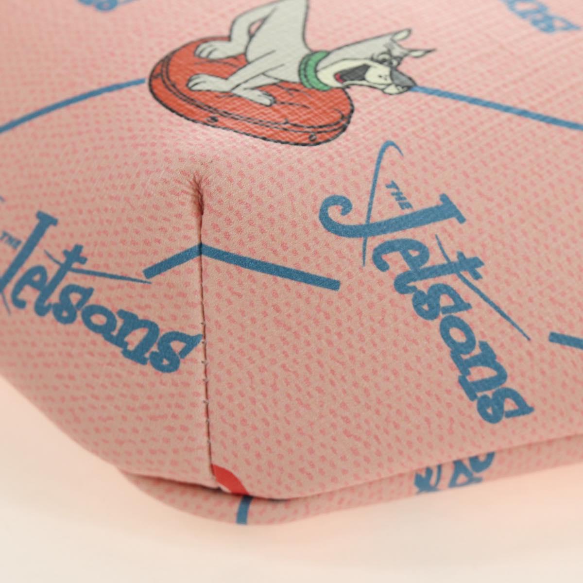 GUCCI x Jetson Waist bag PVC Pink 502095 Auth bs35751M