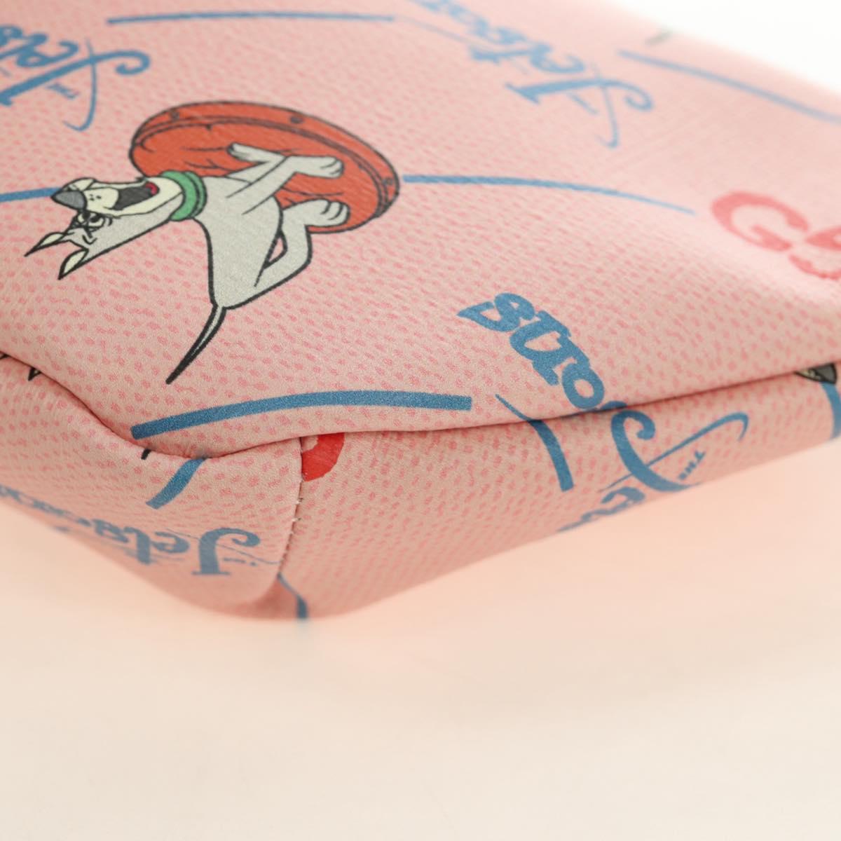 GUCCI x Jetson Waist bag PVC Pink 502095 Auth bs35751M